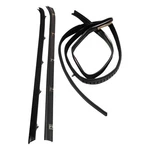 For Chevy C30 75-78 Fairchild Inner & Outer Driver Side Belt Weatherstrip Kit. Fixed Price $33.65.