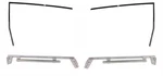 1962 1963 1964 Chevy Gm Hardtop Upper Door Frame Lower Channel For Lh & Rh Glass. Fixed Price $270.00.