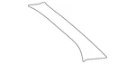 Genuine Ford Body A-pillar Trim Panel F6UZ-1503598-AAA. Fixed Price $8.69.