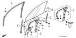 Genuine Honda Sash Front Door (lower) 72270-SV4-003. Fixed Price $37.40.