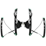 Power Window Regulator Set For 2001-05 Bmw 325I Front Left And Right Sedan Wagon. Fixed Price $93.44.