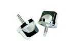 Kentrol 30510 Polished Silver Windshield Knobs Pair 76-95 Cj And Wrangler Yj. Fixed Price $58.99.
