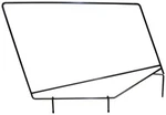Fits 1987-1995 Jeep Wrangler Yj 2 Left And Right Upper Soft Top Door Skin Frames. Fixed Price $185.71.