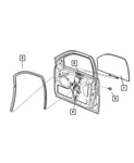 Genuine Mopar 2002-2006 Jeep Liberty Door Window Regulator Front Left 68059645AB. Fixed Price $226.79.