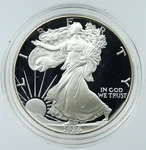 1986 United States Usa American Eagle & Liberty Proof Silver Dollar Coin I117791. Fixed Price $1126.20.