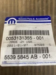 Mopar Front Door Glass Lower Channel 2007-2018 Jeep Wrangler 55395845AB New Oem. Fixed Price $35.00.