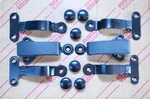 Toyota Land Cruiser FJ40 FJ45 BJ40 BJ42 Kick Out Quarter Window Glass Hinge Set. Fixed Price $88.00.