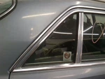Passenger Rear Door Vent Glass 126 Type Fits 86-91 Mercedes 420 1461921. Fixed Price $48.00.