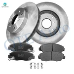6P Front 260MM Brake Disc Rotors-ceramic Pad For 1998-2002 Honda Accord L4. Fixed Price $76.61.