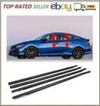 Weatherstrip Window Trim Seal Belt For 2016-2021 Honda Civic Sedan 4 Pcs. Fixed Price $42.91.