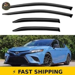 Yqautec Rain Guards For 2018-2024 Toyota Camry Out-channel Visors. Fixed Price $60.99.