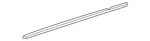 Genuine Volkswagen Belt Weather-strip 5C6-839-476-B-3Q7. Fixed Price $194.89.