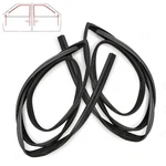 2X Front Glass Run Channel Door Rubber For Mitsubishi Mighty Max Cyclone 1990. Fixed Price $107.50.
