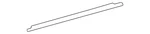 Genuine Toyota Belt Molding 75720-0E040. Fixed Price $73.49.
