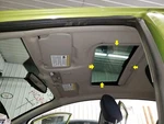 2011 Ford Fiesta Sun Moon Roof Glass Window Only. Fixed Price $175.00.