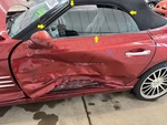 05-08 Chrysler Crossfire Conv Driver Left Front Door Glass Window Only. Fixed Price $100.00.