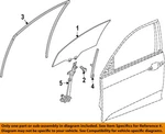 Honda Oem 16-22 Civic Front Door Glass Hardware-window Regulator 72250TBAA01. Fixed Price $151.19.