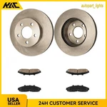 Front Brake Rotors Pads Kit Vented Fits 1998-2002 Ford Ranger V6 4L 3L R54035. Fixed Price $87.99.