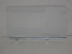Rear Right Door Glass Assembled In Clear For 55-57 Chevy Pontiac 4 Sedan. Fixed Price $79.00.