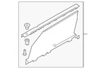 Genuine Ford Door Glass Sunshade LB5Z-78402A34-AA. Fixed Price $352.19.