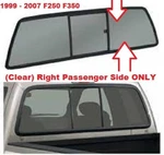 99 To 07 F250 F350 Rear Right Passenger Rh (panel Only) Back Glass Window**. Fixed Price $116.10.
