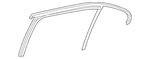 Genuine Mercedes-benz Window Guide Rail 177-735-38-00-64. Fixed Price $64.26.