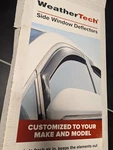 Weathertech Side Window Deflectors Ford F-150 / Super Duty Crew Cab. Fixed Price $26.01.
