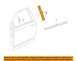 Chrysler Oem 09-20 Journey Front Door Exterior Trim-tape 5116268AB. Fixed Price $73.58.
