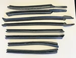 Metro Rubber Roofrail Seal Kit 1609 1966-67 Pontiac A-body Convertible. Fixed Price $110.00.