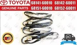 Toyota Land Cruiser FJ80 Lexus LX450 1991-1997FRONT Rear Door Glass Run Set Oem. Fixed Price $156.00.