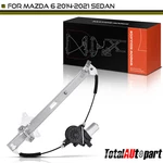 Power Window Regulator With Auto-up For Mazda 6 2014-2021 L4 2.5L Front Driver. Fixed Price $50.28.