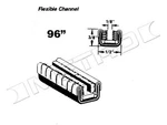 Metro Moulded Wc 12-96 Door Window Sweeper Seal. Fixed Price $213.80.
