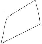 Fits Nissan Quest 2004-2010 Mini Van Driver Left Side Quarter Door Power Glass. Fixed Price $343.00.