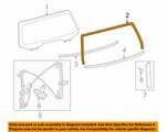 68275-0C040 Toyota Run, Back Door Glass 682750C040, New Genuine Oem Part. Fixed Price $107.45.