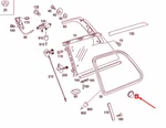 Mercedes-benz Gl X164 Rear Side Window Seal A1646740027 No Import Duties To. Fixed Price $9.17.