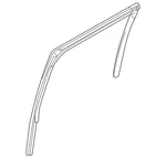 Genuine Nissan Window Channel 82331-EZ01A. Fixed Price $120.86.