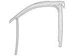 Genuine Audi Window Channel 89A-837-439-A. Fixed Price $119.29.