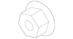 Oem New Ford 2007-2014 F-150 Explorer Sport Trac Back Glass Nut -N621901-S424. Fixed Price $14.25.