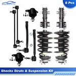 Pcs For Volvo S60 V70 S80 Front Struts With Ball Joints Sway Bar End Links Kit. Fixed Price $184.54.