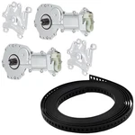 3 Pc Set Power Window Regulator Motors & Tape 20' Roll For Gm Various Models. Fixed Price $72.00.