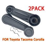 For Toyota Tacoma T100 Pickup Corolla New Pair Window Crank Lever Handle. Fixed Price $8.89.