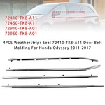 4PCS Weatherstrips Seal 72410-TK8-A11 Door Belt Molding For Odyssey 2011-2017. Fixed Price $179.55.