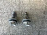 2012 Toyota Prius C Rear Door Window Glass Divider Guide Bolts Right Side Oem. Fixed Price $9.72.
