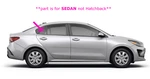 For 2018-2023 Kia Rio 4-DOOR Sedan Passenger Right Side Rear Vent Window Glass. Fixed Price $98.00.