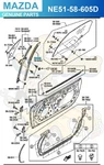 Mazda MX-5 Miata Nc 2006-2015 Genuine Door Glass Channel Rh NE51-58-605D New. Fixed Price $98.79.