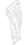 Genuine Volkswagen Window Regulator 5C3-839-461-B. Fixed Price $454.01.