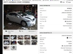 (local Pickup Only) Driver Left Windshield Glass Sedan Pillar Fits 07-11 Civic 4. Fixed Price $244.90.