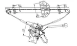Window Regulator 1997-2003 Mitsubishi MR18 MR20 Mirage 2001-1997 Sedan. Fixed Price $37.13.