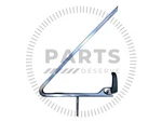 Toyota 67501-12011 Front Door Vent Window Glass Frame Sub-assy Rh. Fixed Price $160.00.