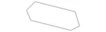 Genuine Nissan Windshield Spacer 72714-1LA0A. Fixed Price $11.83.